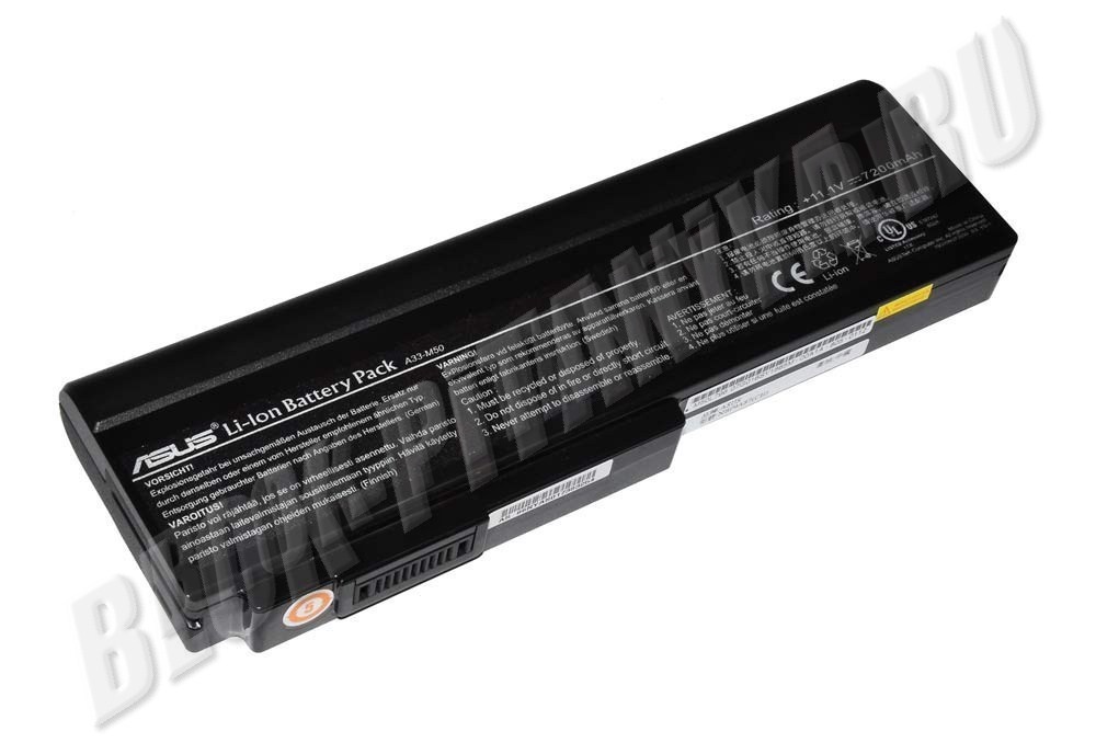 Аккумулятор A33-M50 для ноутбука Asus M60, G50, G51, G60, L50, M50, M60, N52D, N53, N61, PRO5MJ, VX5, X55, X57